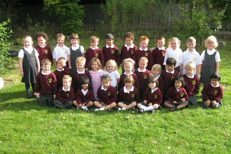 obby 23/9 new starters Pound Hill Infant School Elm Class