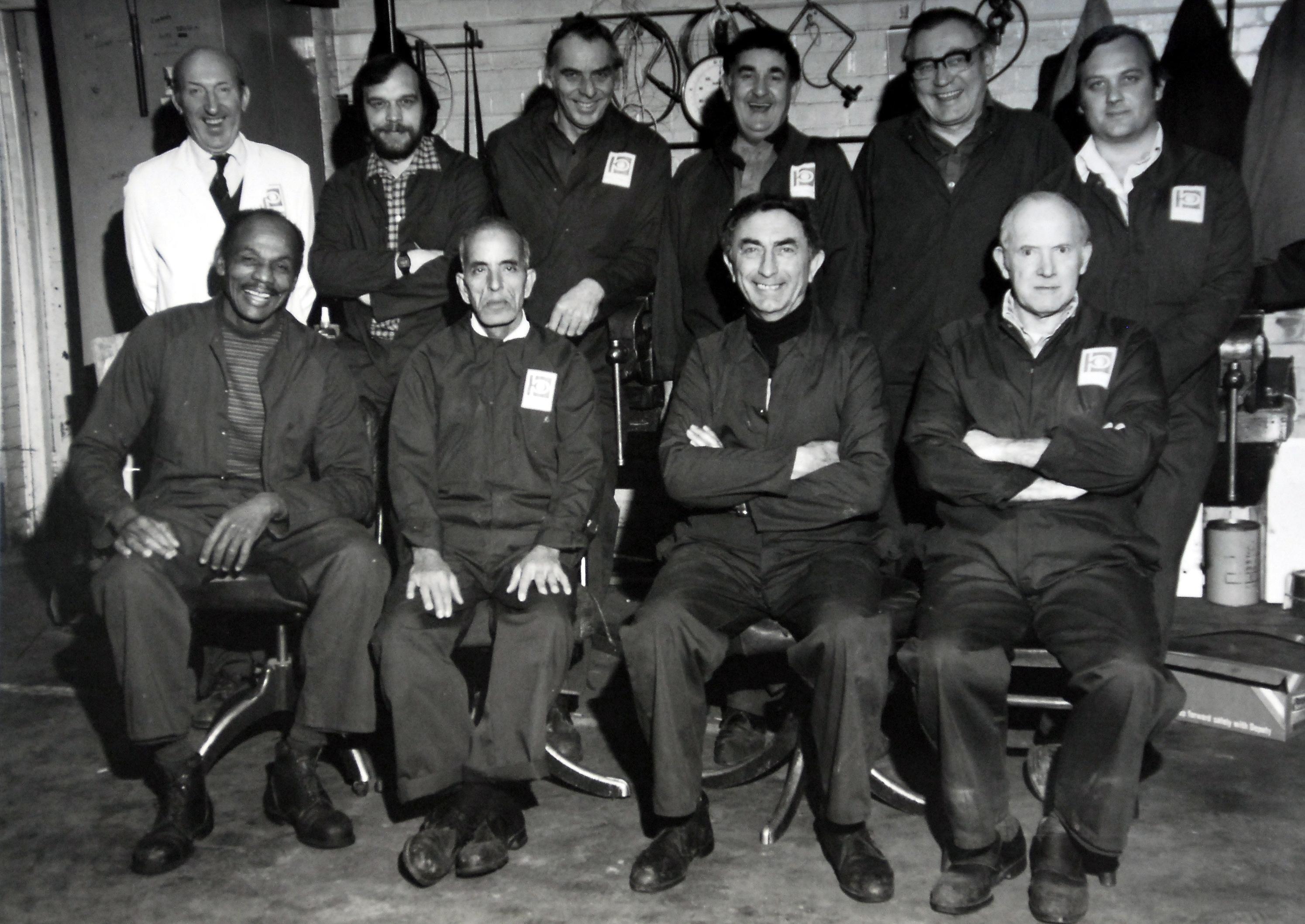 Workers at Baker Perkins pictured in the late 70s. Do you recognise anyone?