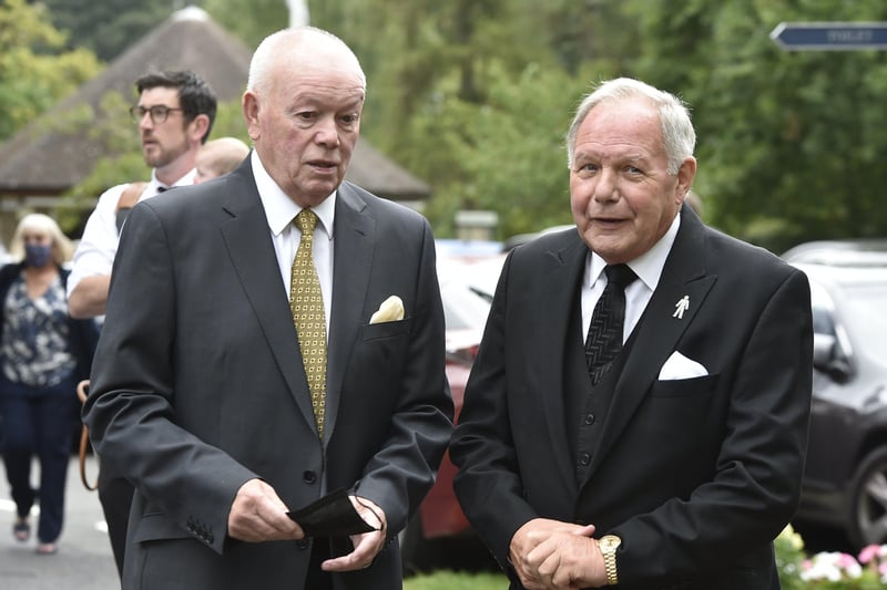 John Cozens and Barry Fry attended the funeral.