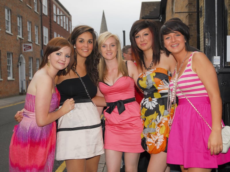 Orton Longueville 6th form prom at the City Club on 26th June 2009.
