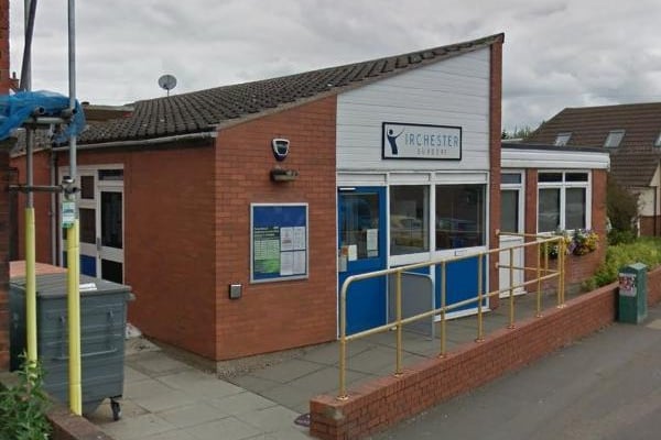 There were 277 survey forms sent out to patients at Irchester Surgery in School Road, Irchester. The response rate was 45.49 per cent. Of these, 5.07 per cent said it was very poor and 16.06 per cent said it was fairly poor. Photo: Google