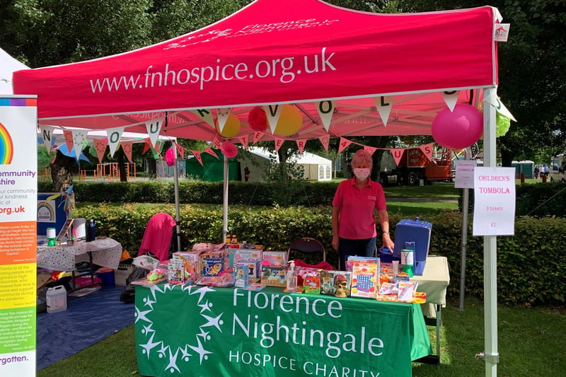 One of Aylesbury's best-known charities had a stall at the event.