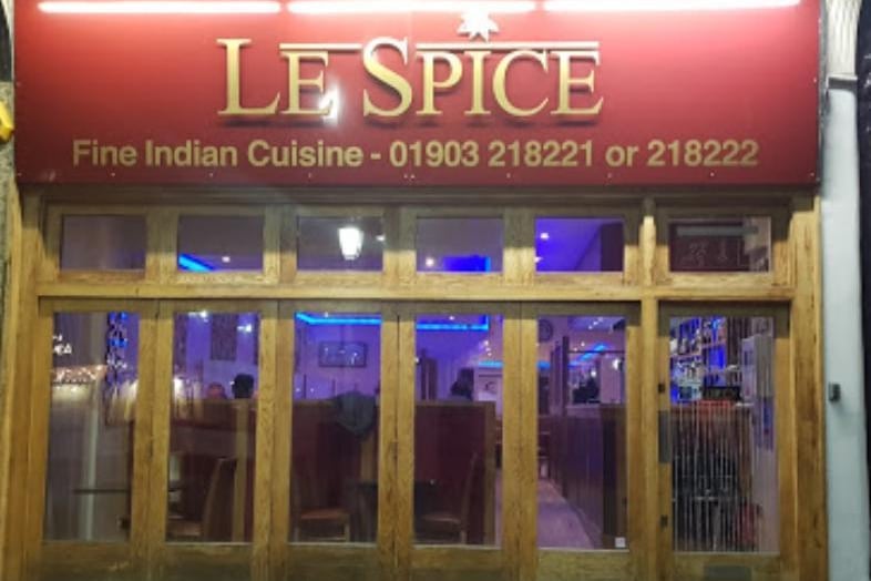 Le Spice in Warwick Street, Worthing has 4.4 out of five stars from 186 reviews on Google. Photo: Le Spice