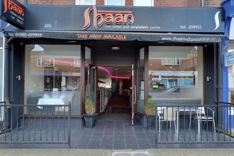 Shaan in Tarring Road, Worthing has 4.4 out of five stars from 161 reviews on Google. Photo: Google