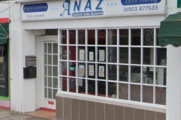 Anaz in Findon Road, Findon Valley has 4.1 out of five stars from 136 reviews on Google. Photo: Google