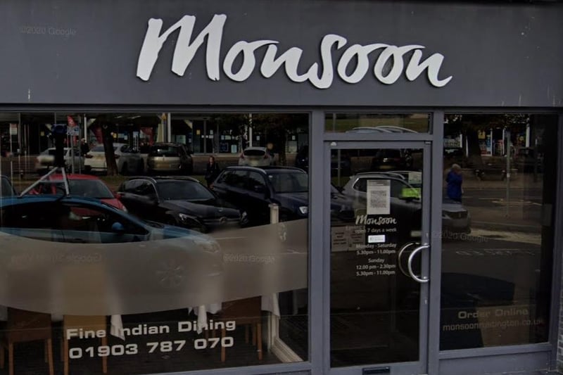 Monsoon in The Street, Rustington has 3.9 out of five stars from 167 reviews on Google. Photo: Google