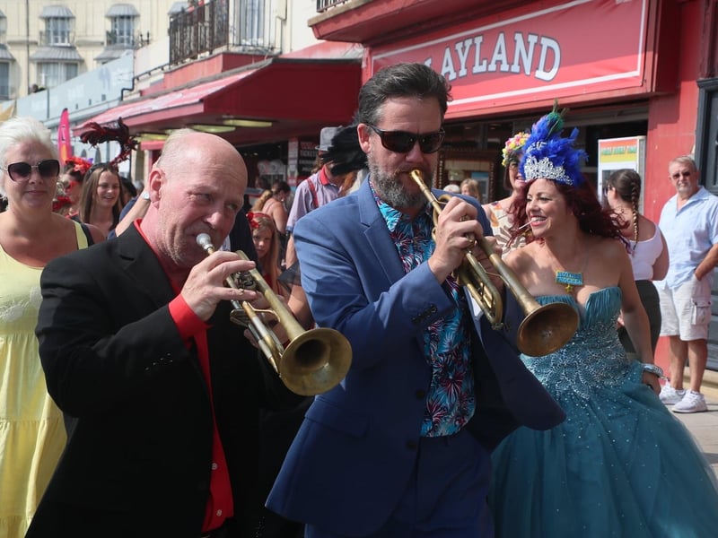 Frock Up Friday in Hastings. Photo by Roberts Photographic SUS-210509-093130001