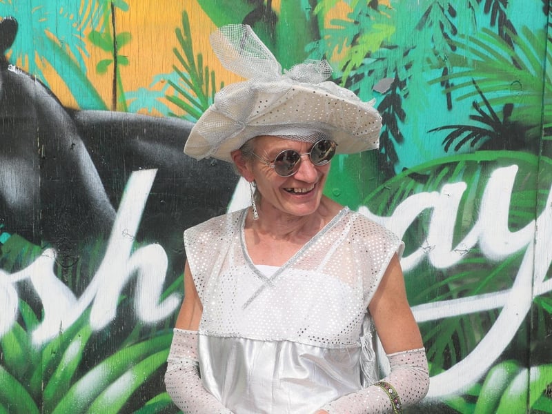 Frock Up Friday in Hastings. Photo by Roberts Photographic SUS-210509-093050001