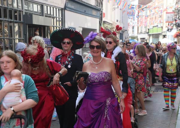 Frock Up Friday in Hastings. Photo by Roberts Photographic SUS-210509-093212001