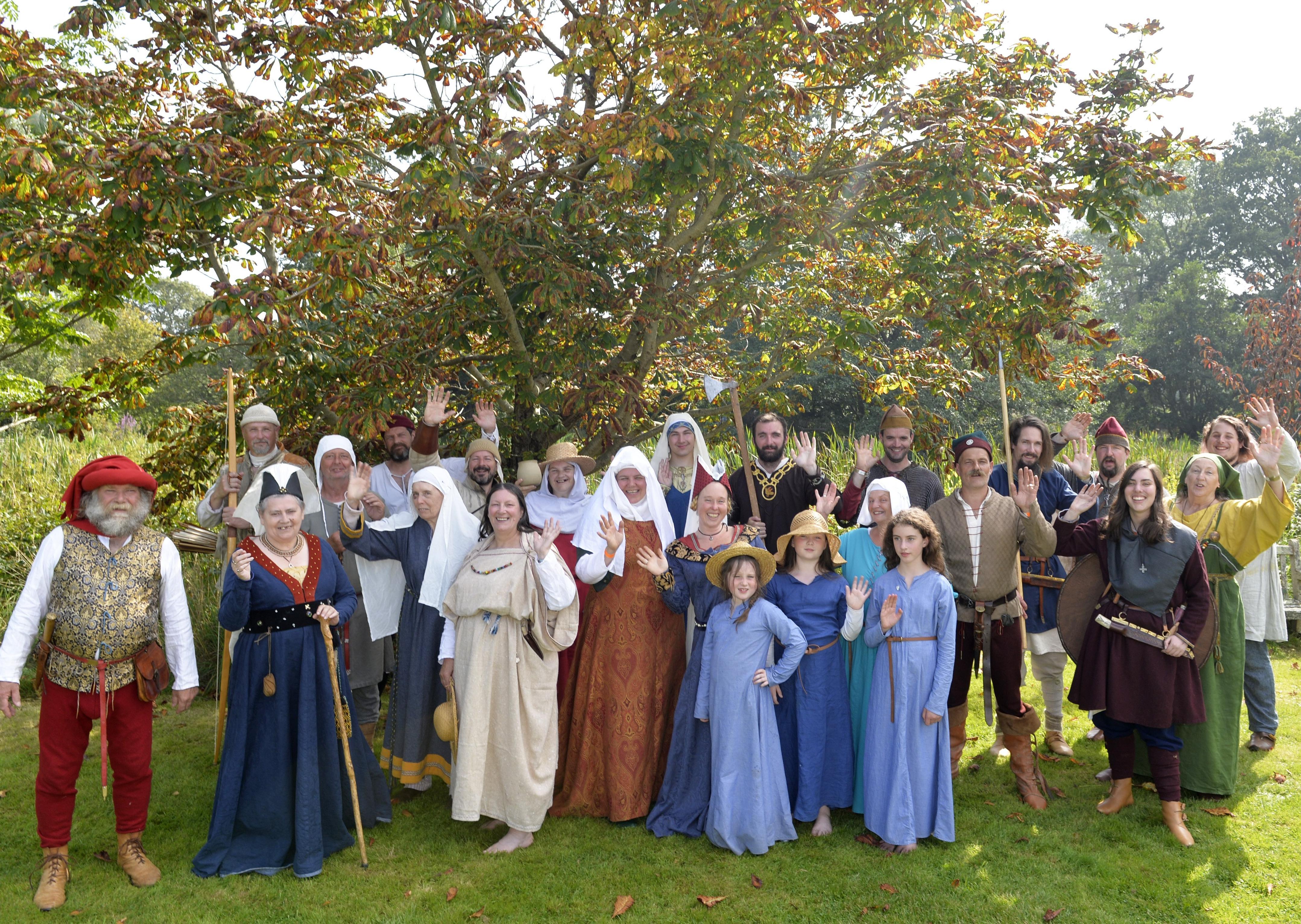 Colourful medieval festival near Hailsham shows off life in olden times