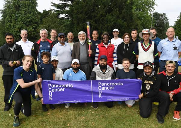 Central Park fun day. Cricket match between the joint Mosques in Peterborough versus the City Council and Police team. EMN-210409-201722009