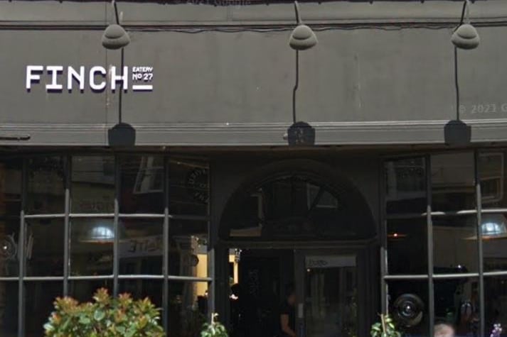 Finch Bar and Restaurant in Warwick Street, Worthing has 4.6 out of five stars from 245 reviews on Google. Photo: Google