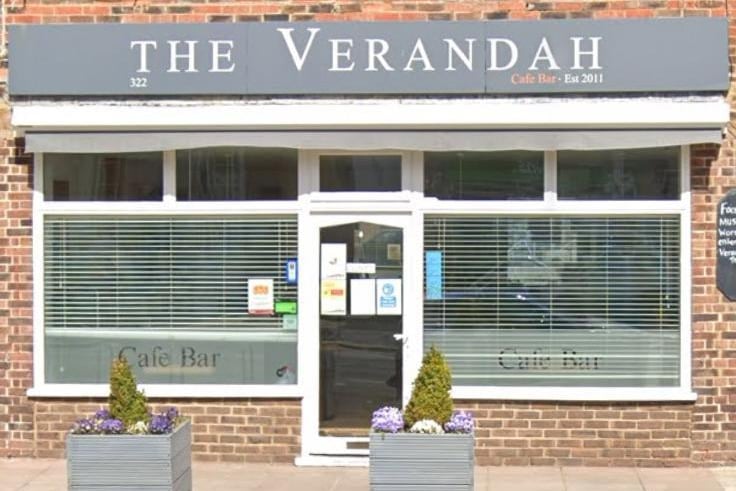The Verandah Cafe Bar in Goring Road, Goring-by-Sea has 4.6 out of five stars from 150 reviews on Google. Photo: Google