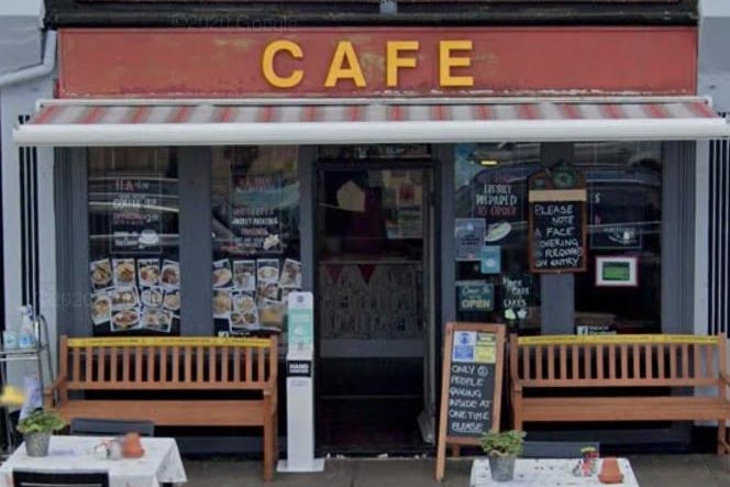 Monty's Cafe in Railway Approach, Worthing has 4.7 out of five stars from 110 reviews on Google. Photo: Google