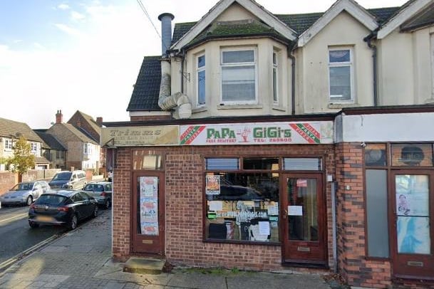 Papa Gigi's, in Castle Road, received 4.5 stars after 55 reviews. One customer said: "It's been there for 30 odd years and for good reason - always get great service and fantastic pizza. I love the San Remo with the garlic bread is to die for"