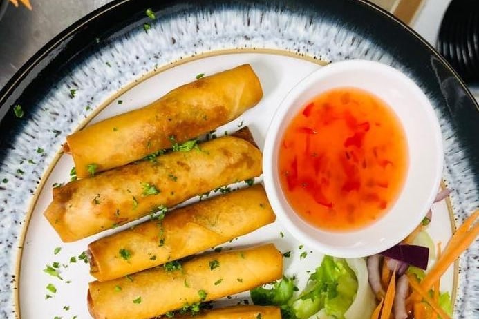 Some of the spring rolls served by the restaurant Photo: Remy's Kulinarya
