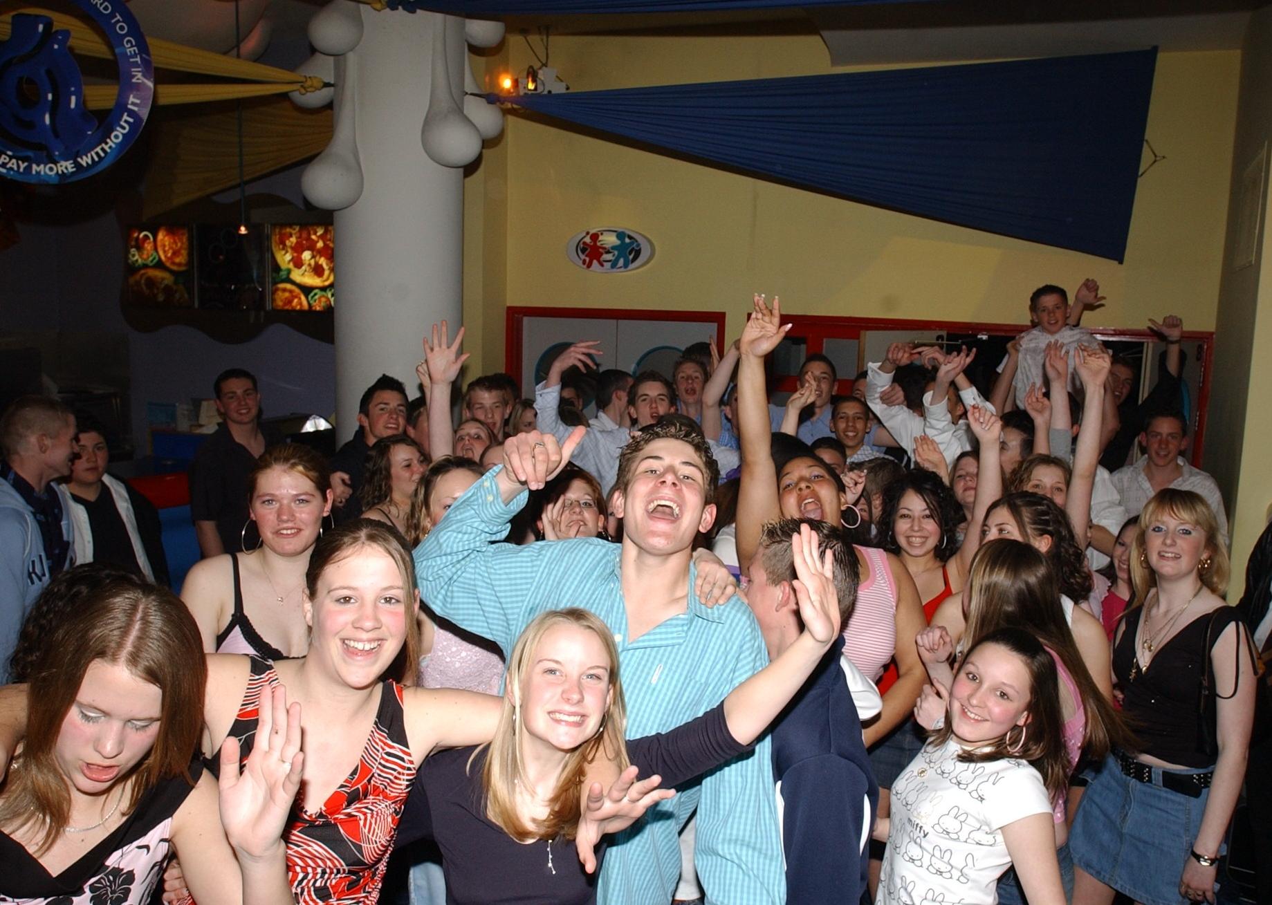 Liquid nightclub teen night.