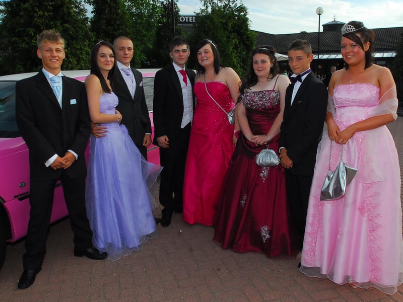 The  Bushfield Year 11 Prom at the Marriott Hotel in 2010. Do you recognise anyone pictured?