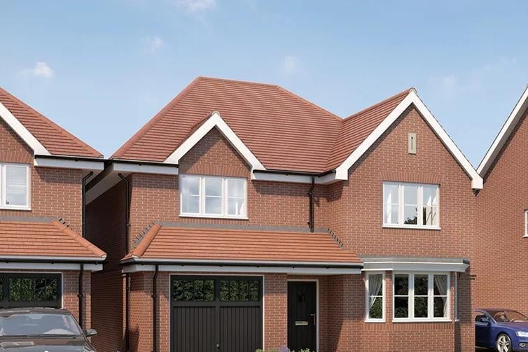 This four bed property 'The Allington' at Christie Avenue, Ringmer is for sale from £599,000. Photo: Zoopla