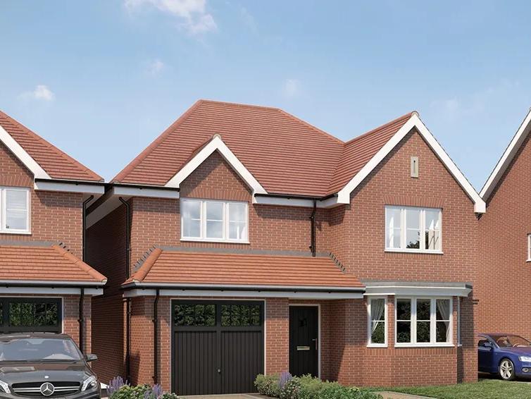 This four bed property 'The Allington' at Christie Avenue, Ringmer is for sale from £599,000. Photo: Zoopla