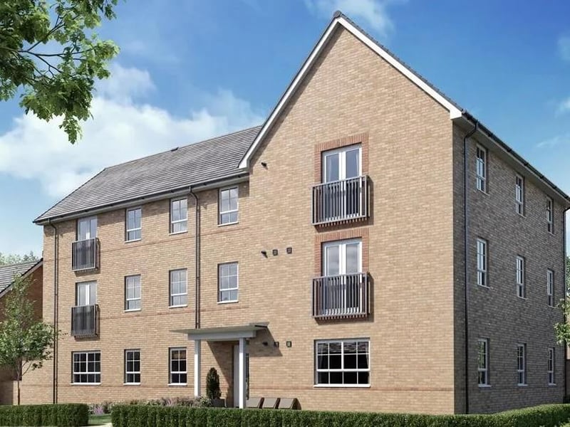 A two bedroom flat 'Ambersham' in Glynn Road, Peacehaven is for sale at £228,995. Photo: Zoopla