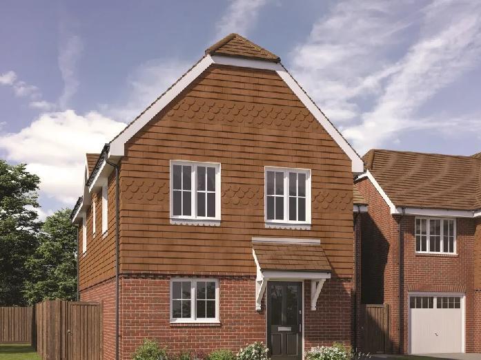 A four bed detached house in Walshes Road, Crowborough is for sale at £540,000
Photo: Zoopla