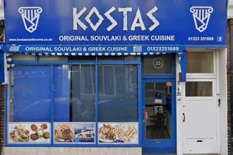 Kostas in Seaside Road has 4.8 out of five stars from 193 reviews on Google. Photo: Google