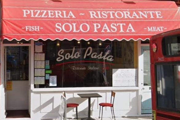 Solo Pasta in Cornfield Road has 4.7 out of five stars from 192 reviews on Google. Photo: Google