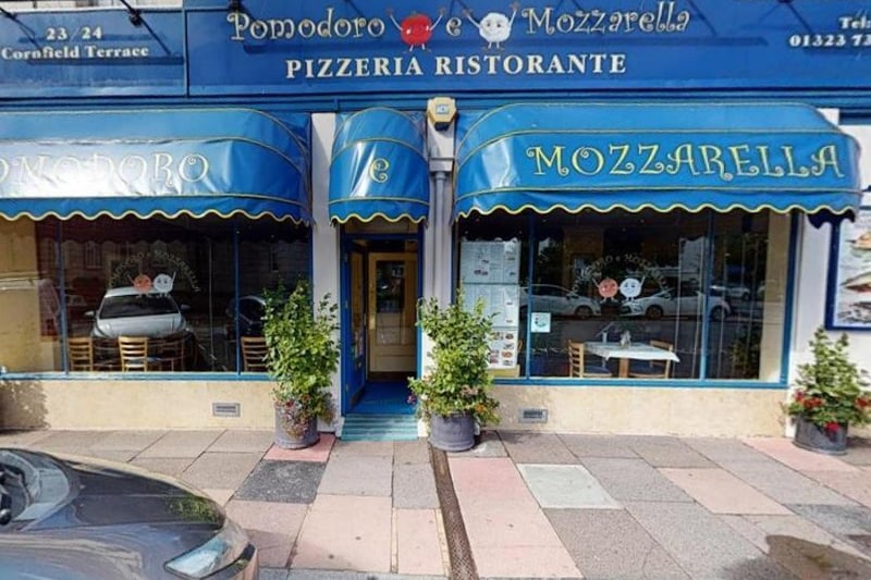 Pomodoro e Mozzarella in Cornfield Terrace, Eastbourne has 4.7 out of five stars from 1,415 reviews on Google. Photo: Google