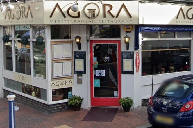 Agora Restaurant in Grove Road has 4.6 out of five stars from 235 reviews on Google. Photo: Google