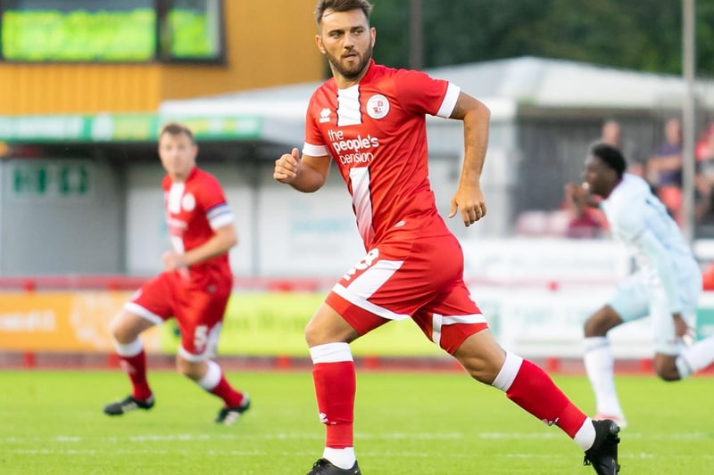 A consistent performer in a Crawley shirt. Always eager to win the ball and looked to find the runs of Ashley Nadesan and Kwesi Appiah in the second-half.