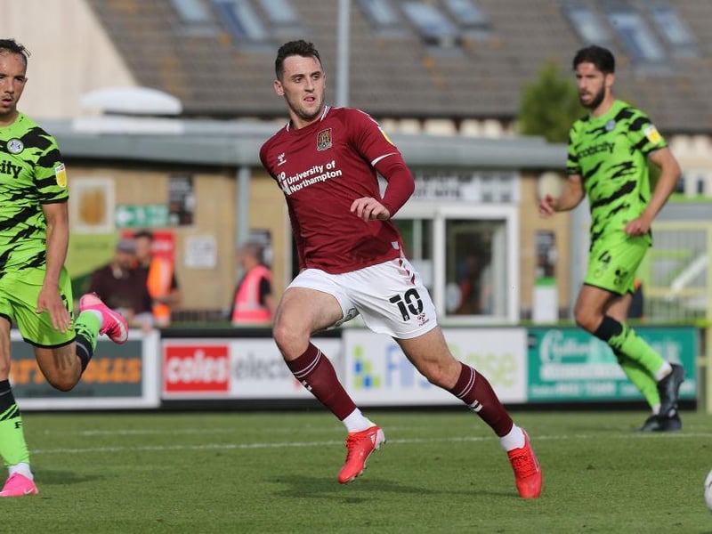 His arrival off the bench on the hour-mark coincided with Cobblers being pinned back and struggling to get out, therefore he saw little of the ball... 6