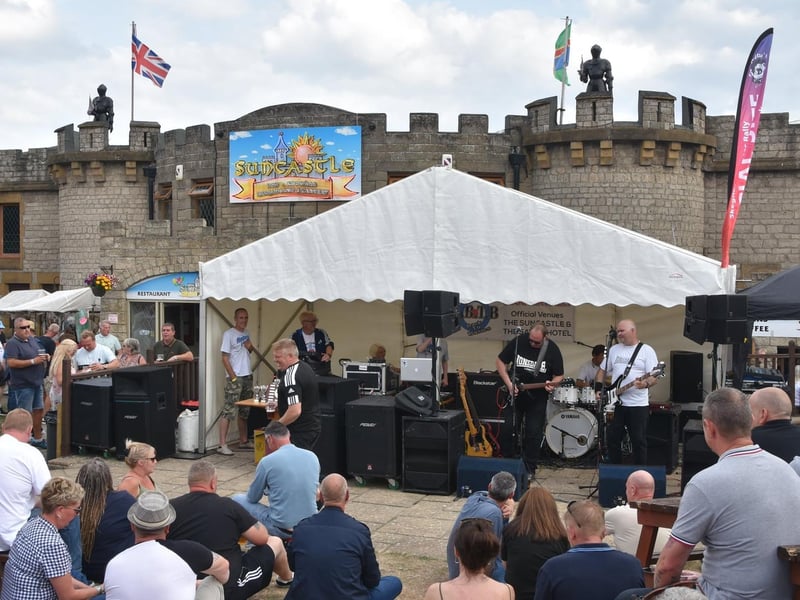 The weekend included live music and DJs.