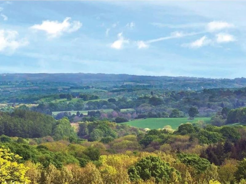 View from two bedroom apartment at Bruce Manor Close near Wadhurst. Photo: Zoopla