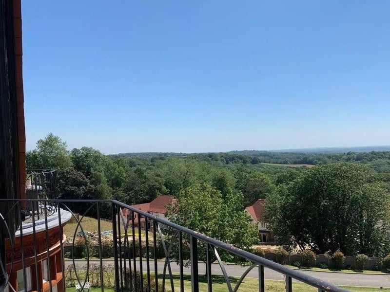 View from two bedroom apartment at Bruce Manor Close near Wadhurst. Photo: Zoopla