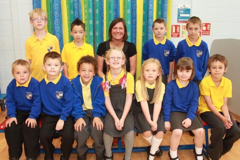 Toynton All Saints Primary School with new headteacher Lesley
Coulthurst.