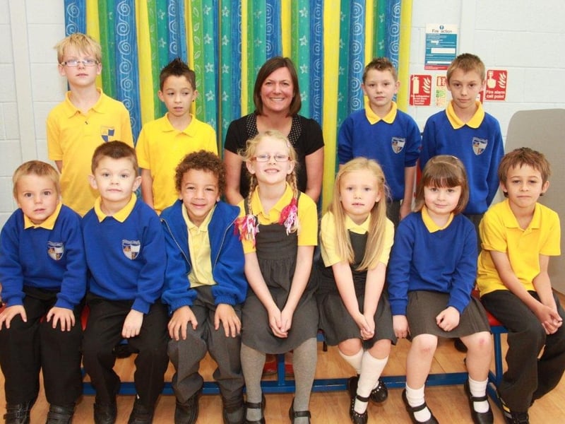 Toynton All Saints Primary School with new headteacher Lesley
Coulthurst.