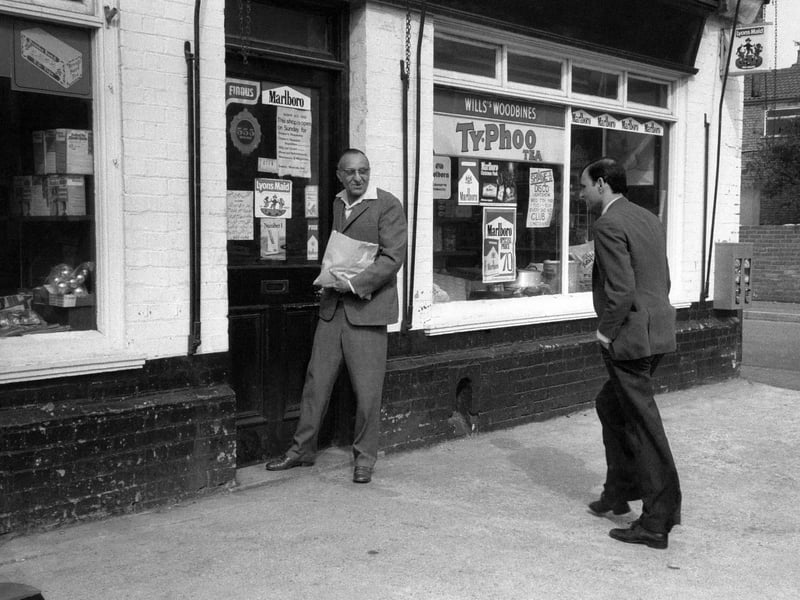 Do you ecognise this Peterborough shop pictured in the 80s or the people outside?