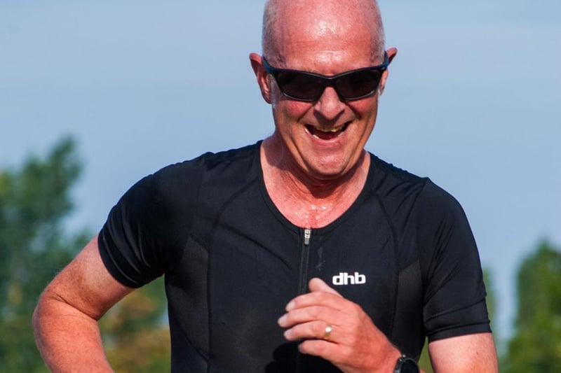 All smiles at the triathlon. Picture: Roy Broomhead.