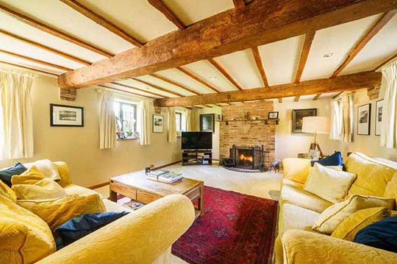 The part thatched Grade II listed home in Barford has gone on the market. Photo by ehB Residential