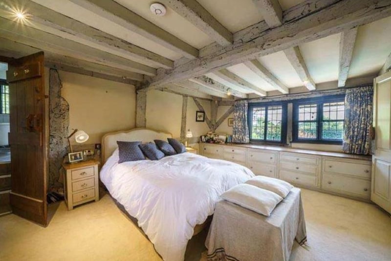 One of the bedrooms inside the property. Photo by ehB Residential