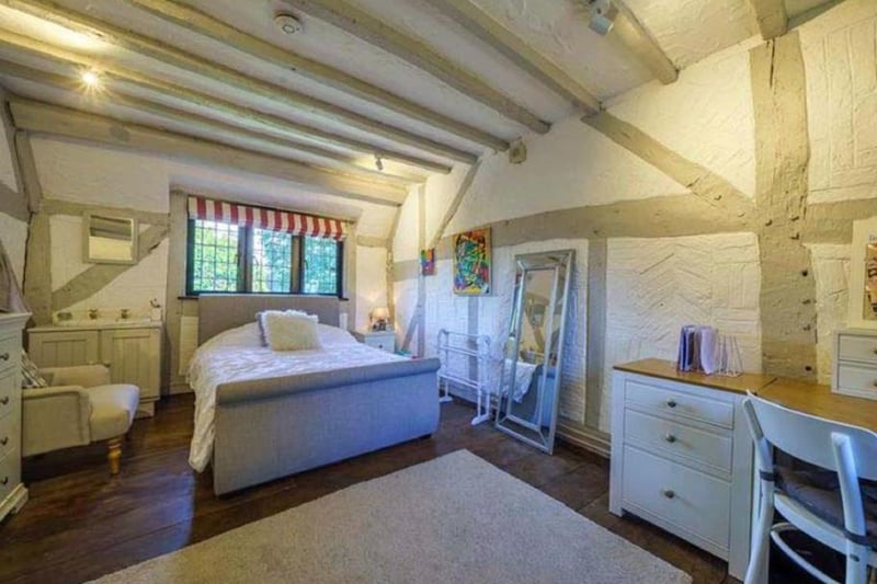 One of the bedrooms. Photo by ehB Residential