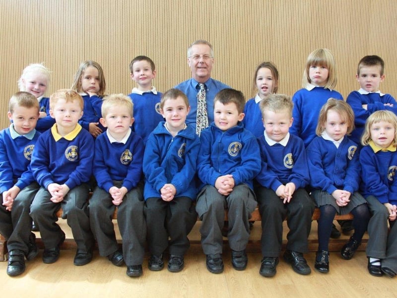 Friskney Primary School with new headteacher Roy Borrell.