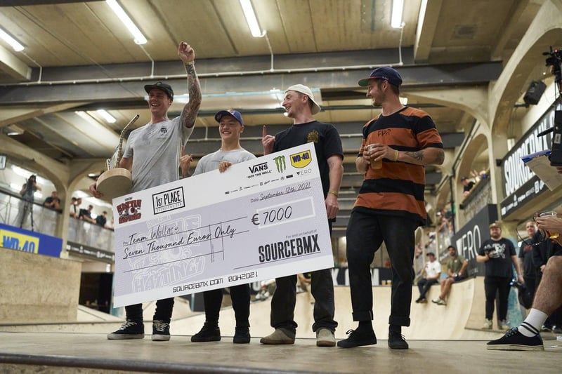The Source BMX Battle Of Hastings event 2021.

Photo supplied by Source BMX. SUS-210914-125654001