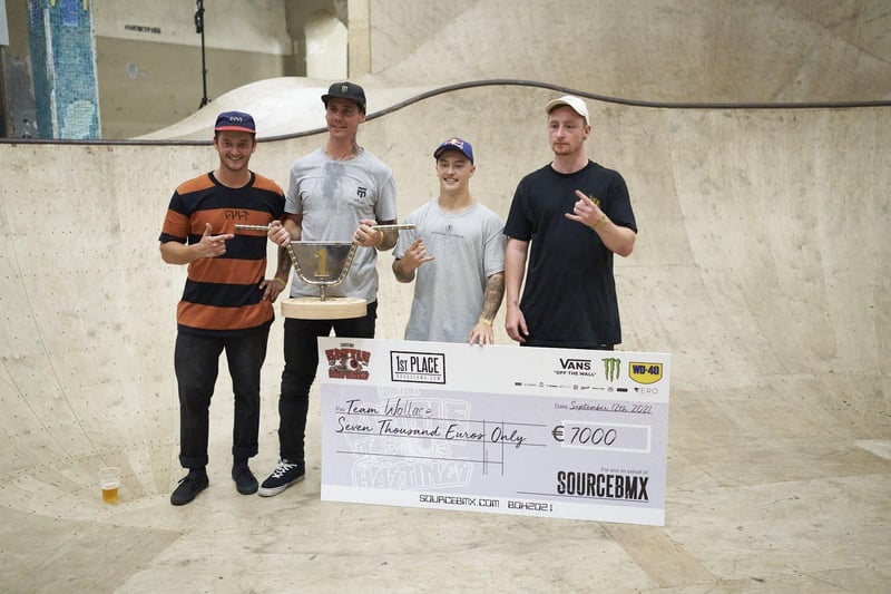 The Source BMX Battle Of Hastings event 2021.

Photo supplied by Source BMX. SUS-210914-125602001