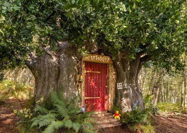 A Winnie the Pooh inspired house in Ashdown Forest, the original Hundred Acre Wood, is available to book on Airbnb as part of Disney's 95th Anniversary celebrations. By Henry Woide