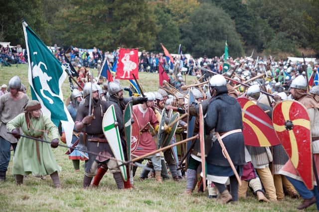 Battle of Hastings reenactment 2018. Photo by Frank Copper SUS-210916-112311001