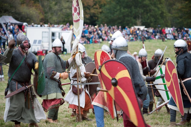 Battle of Hastings reenactment 2018. Photo by Frank Copper SUS-210916-112335001