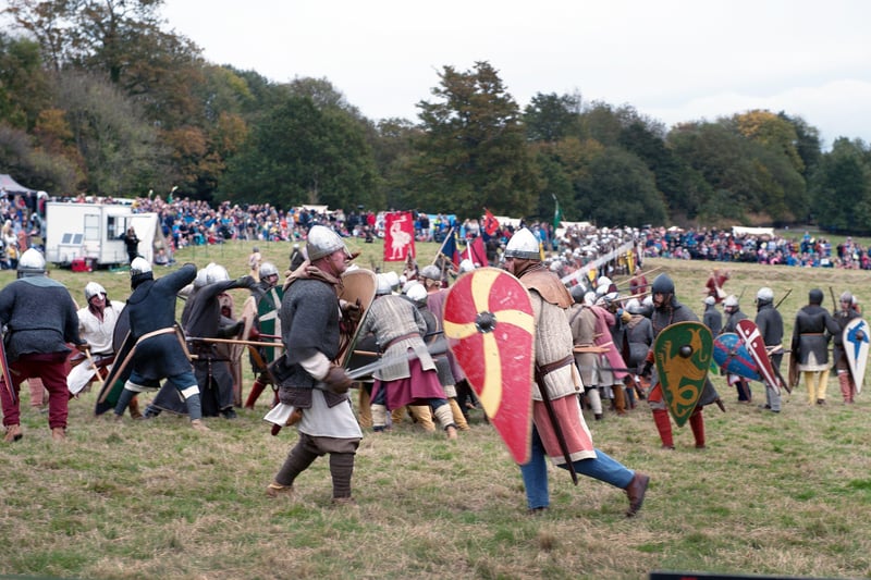 Battle of Hastings reenactment 2018. Photo by Frank Copper SUS-210916-112423001