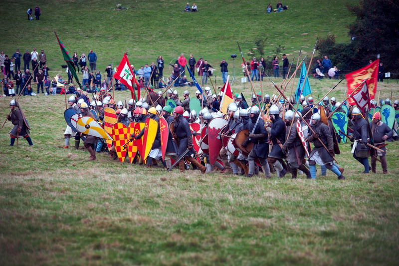 Battle of Hastings reenactment 2018. Photo by Frank Copper SUS-210916-112707001